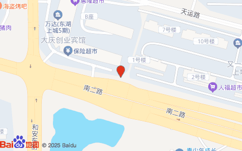 东尼造型,南二路301-1号 位置示意图,地图定位,交通指引 - 大庆丽人美妆 - 城市吧